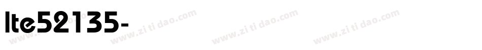 lte52135字体转换