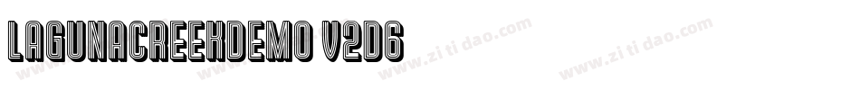 LagunaCreekDemo-V2D6字体转换