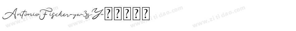 AntonioFischer-yw3zY字体转换
