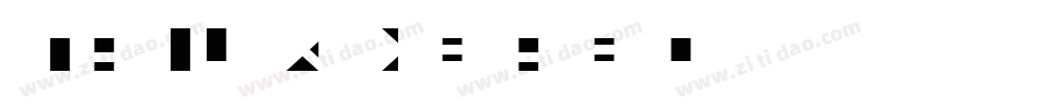 Trilayered字体转换