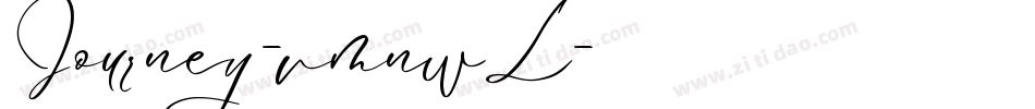 Journey-vmnwL字体转换