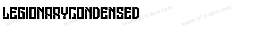LegionaryCondensed字体转换
