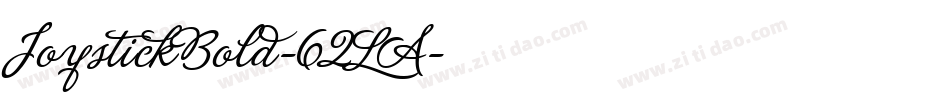 JoystickBold-62LA字体转换