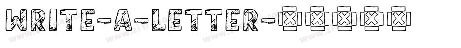 Write-a-Letter字体转换