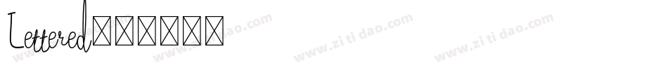 Lettered字体转换