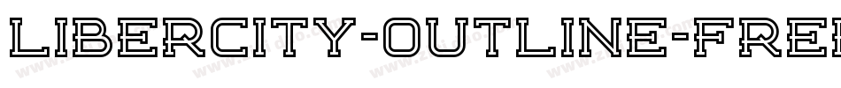 Libercity-Outline-Free字体转换