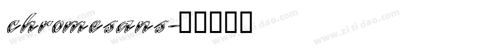 chromesans字体转换