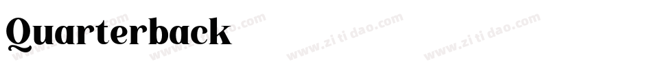 Quarterback字体转换