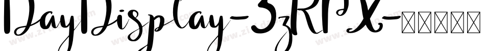 DayDisplay-3zRPX字体转换