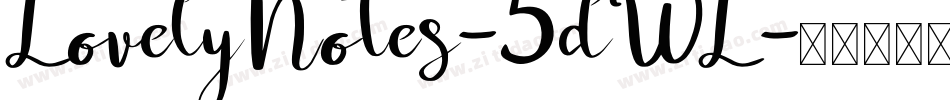 LovelyNotes-5dWL字体转换