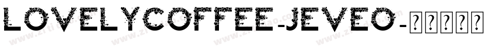 LovelyCoffee-jEVeO字体转换