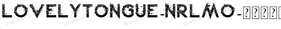 LovelyTongue-nRLmO字体转换