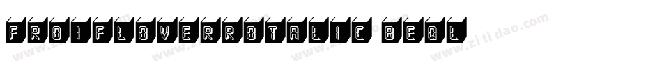 DroidLoverRotalic-BEql字体转换