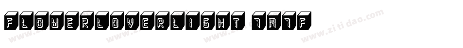 FlowerLoverLight-7M7D字体转换