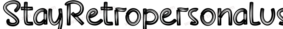 StayRetropersonaluse字体转换