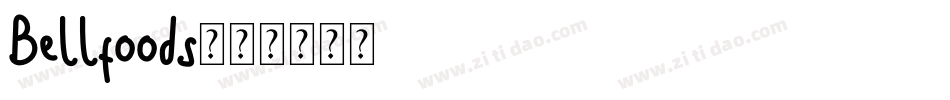 Bellfoods字体转换