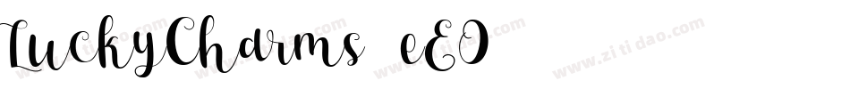 LuckyCharms-eEO字体转换