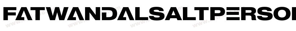 FatWandalsAltPersonalUse-6zVM字体转换