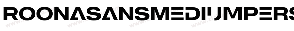 RoonaSansMediumPersonalItalic-7e2R字体转换 RoonaSansMediumPersonalItalic-7e2R字体转换