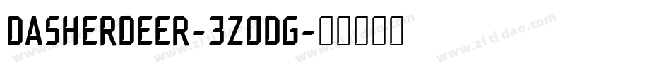 DasherDeer-3zODG字体转换