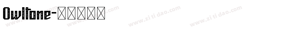 Owltone字体转换