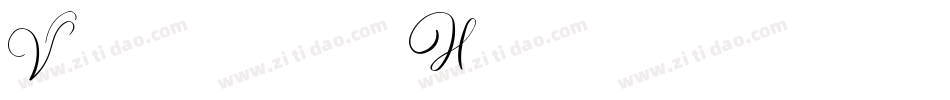 VikramHandwritingV1-757D字体转换