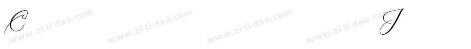 ChalkaboutItalic-j21O字体转换