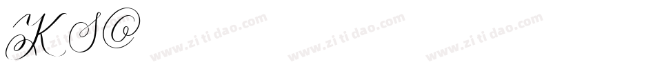 KSO陽炎字体转换