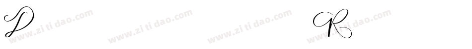 DanniestaRegular-060P字体转换