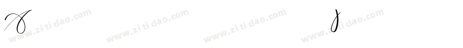 AnglodavekItalic-Z22Z字体转换