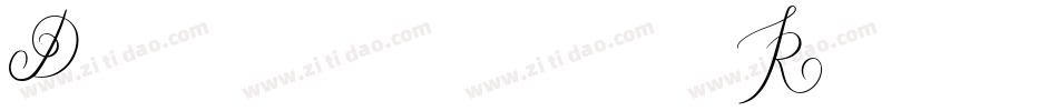 DrawnlandRegular-L23Z字体转换