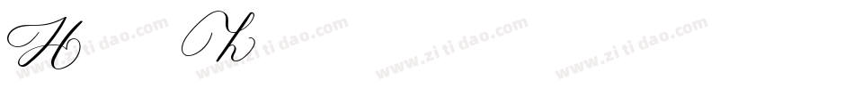 H1n1-393Z字体转换