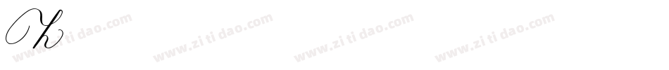 Zenith-056z字体转换