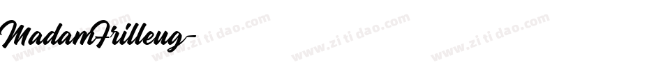 MadamFrilleug字体转换