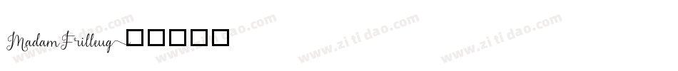MadamFrilleug字体转换