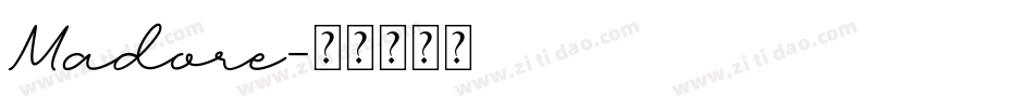 Madore字体转换