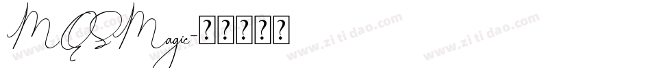 MQSMagic字体转换