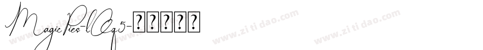 MagicPies-lOq5字体转换