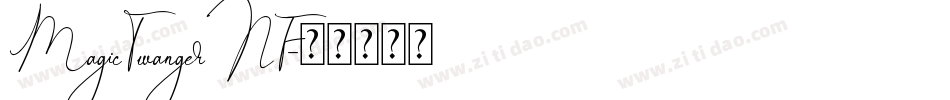 MagicTwangerNF字体转换
