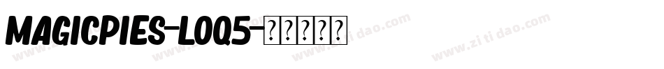 MagicPies-lOq5字体转换