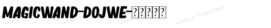 MagicWand-DOJwE字体转换
