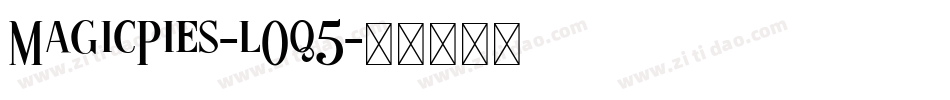 MagicPies-lOq5字体转换