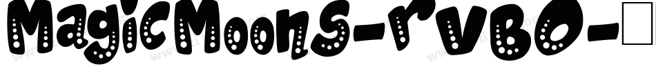 MagicMoons-rVBO字体转换