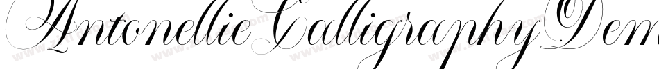 AntonellieCalligraphyDemo-Rj4M字体转换