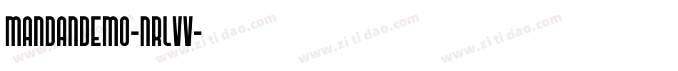 MandanDemo-nRLvV字体转换