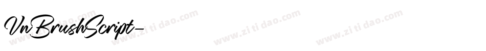 VnBrushScript字体转换