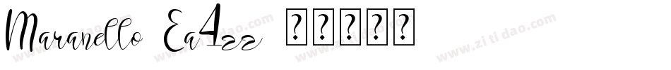 Maranello-Ea4zz字体转换