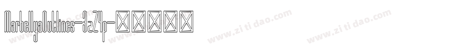 MarbellyaOutlines-3zZ4p字体转换