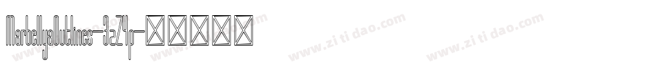 MarbellyaOutlines-3zZ4p字体转换