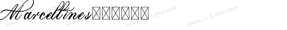 Marcellines字体转换